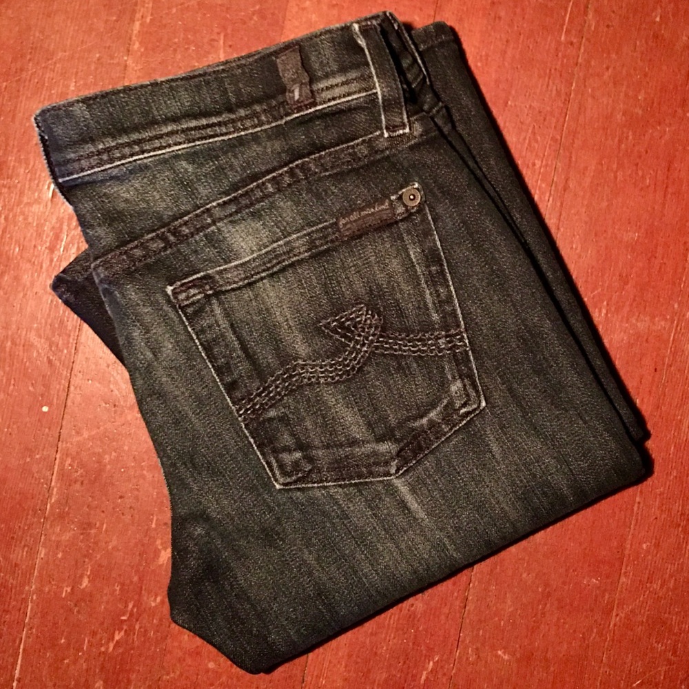 7FAM ‘Rocker’ Jeans Sz29 - Picture 2 of 6